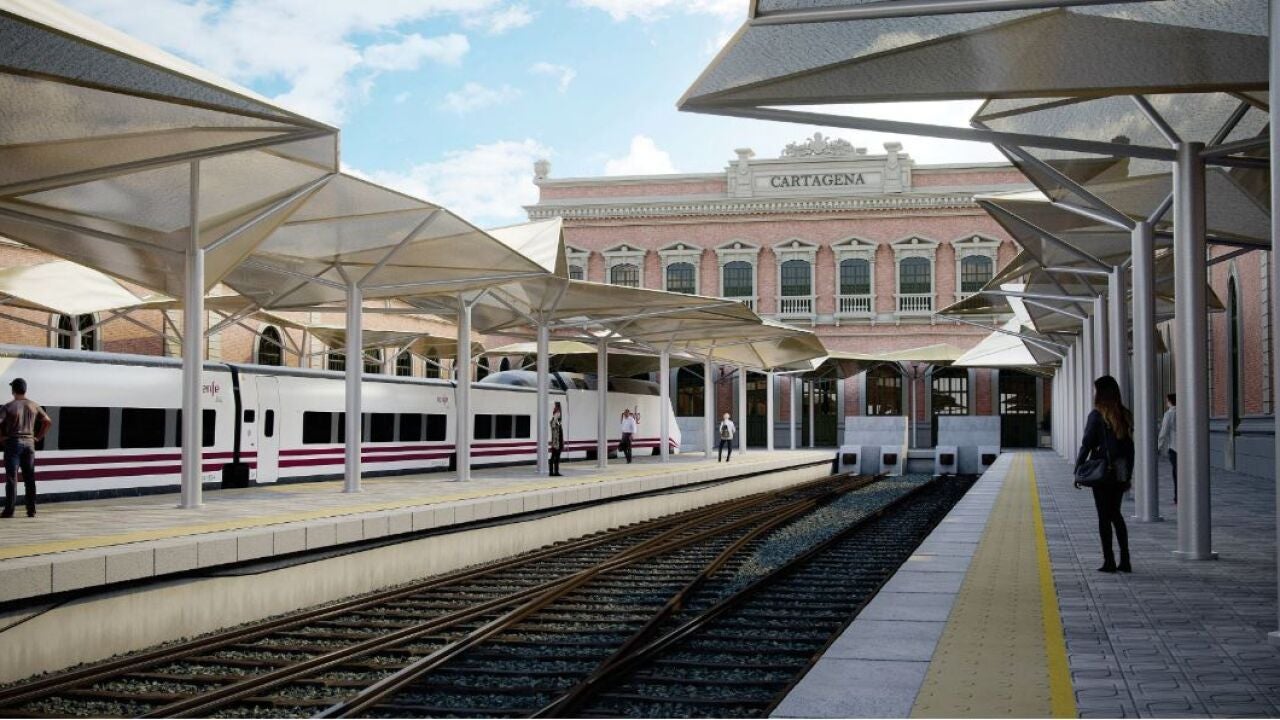 Una plataforma ciudadana se enfrenta a Puente por el "tren fantasma" de Cartagena