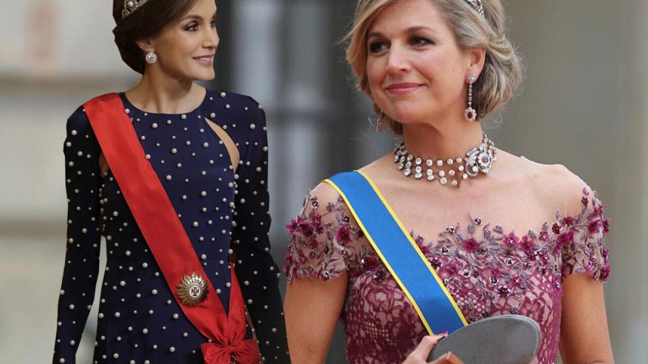 Comienza el duelo de estilo y elegancia entre la Máxima de Holanda y la Reina  Letizia