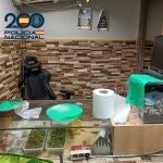 Estancia perteneciente al "supermercado de la droga"