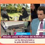 Miguel Lago con Sonsoles Ónegas en el paltó de 'Y ahora Sonsoles'