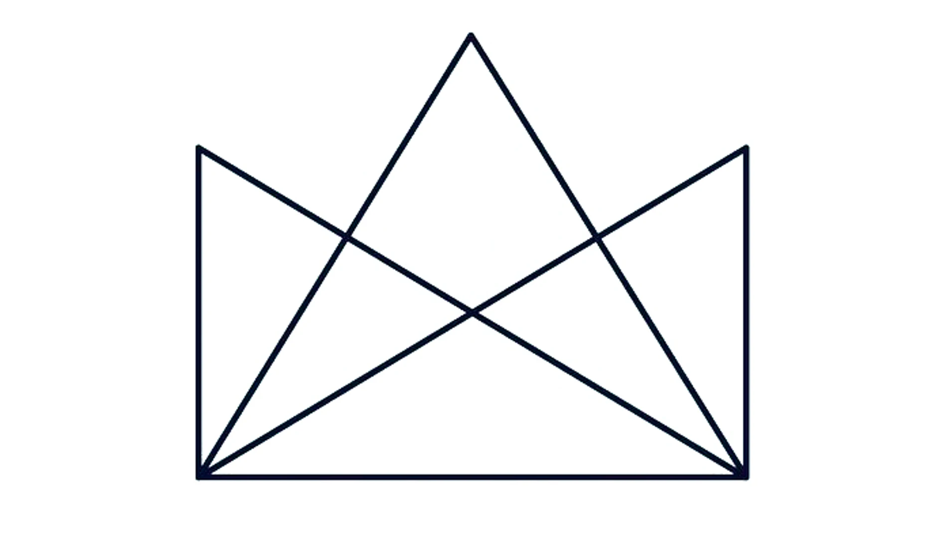 ¿Cuántos triángulos puedes contar en la imagen? Solo tienes 60 segundos