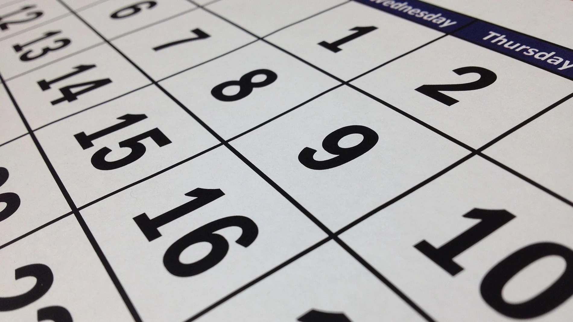Calendario de días festivos en Barcelona