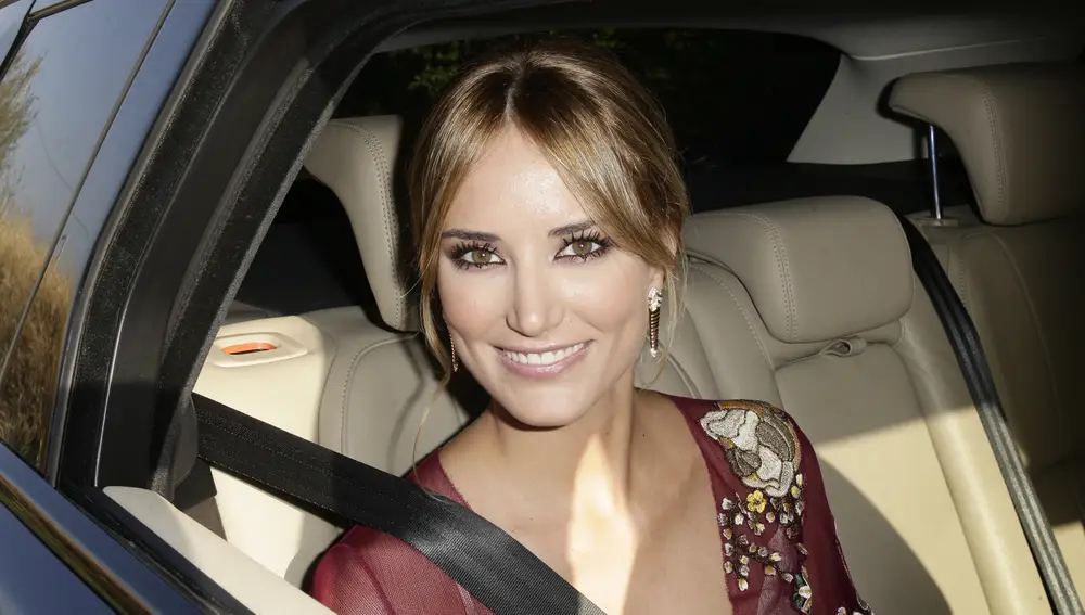 Alba Carrillo, en la boda de Rocío Carrasco en 2016