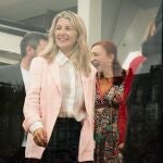 Yolanda Díaz participa en un acto electoral de Sumar en Vitoria