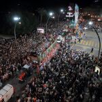 Imagen del desfile del Entierro de la Sardina, acontecimiento que pone el broche final a las Fiestas de Primavera