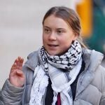 La activista medioambiental Greta Thunberg 