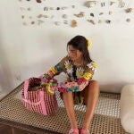 El top de crochet de Sara Baceiredo es perfecto para el verano