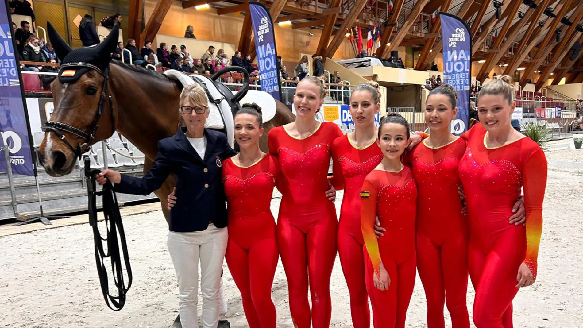 El equipo español que fue segundo en Saumur