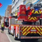 Imagen de archivo de los bomberos de Alicante