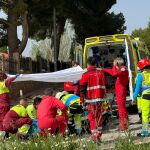 Dos intoxicados en Colmenar de Oreja tras inhalar vapores de un disolvente