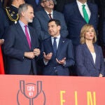 Moreno junto al Rey Felipe VI