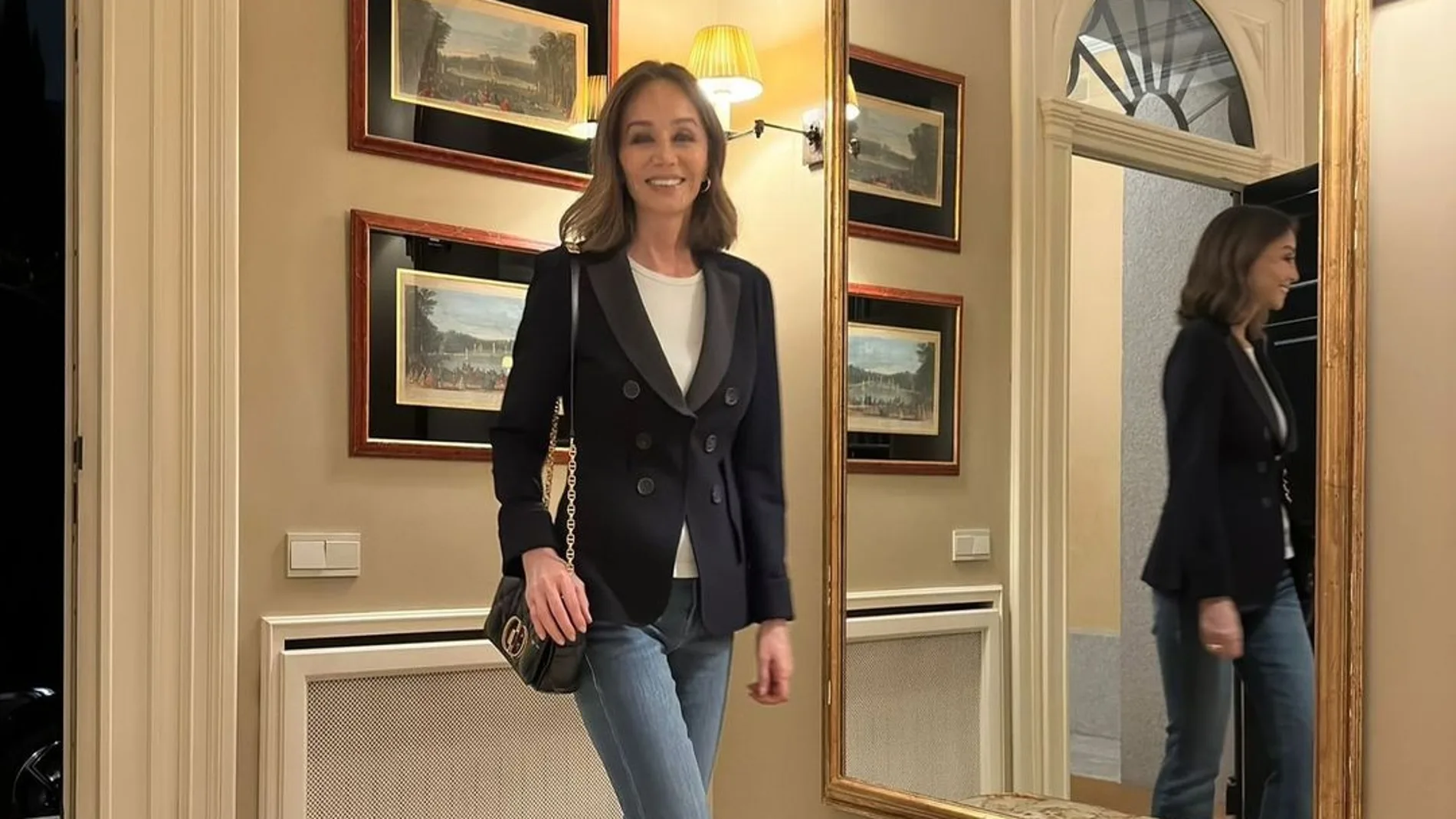 El look de Isabel Preysler para irse de cena.