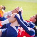 Entrenamiento del Atlético de Madrid