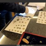 Algunas de las monedas recuperadas
