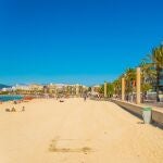 La playa de Palma, en Mallorca, en una imagen de archivo.