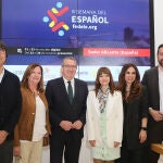 Acto de presentación hoy en Alicante de la III Semana del Español.