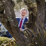 El Rey Felipe VI visitando a la Reina Sofía