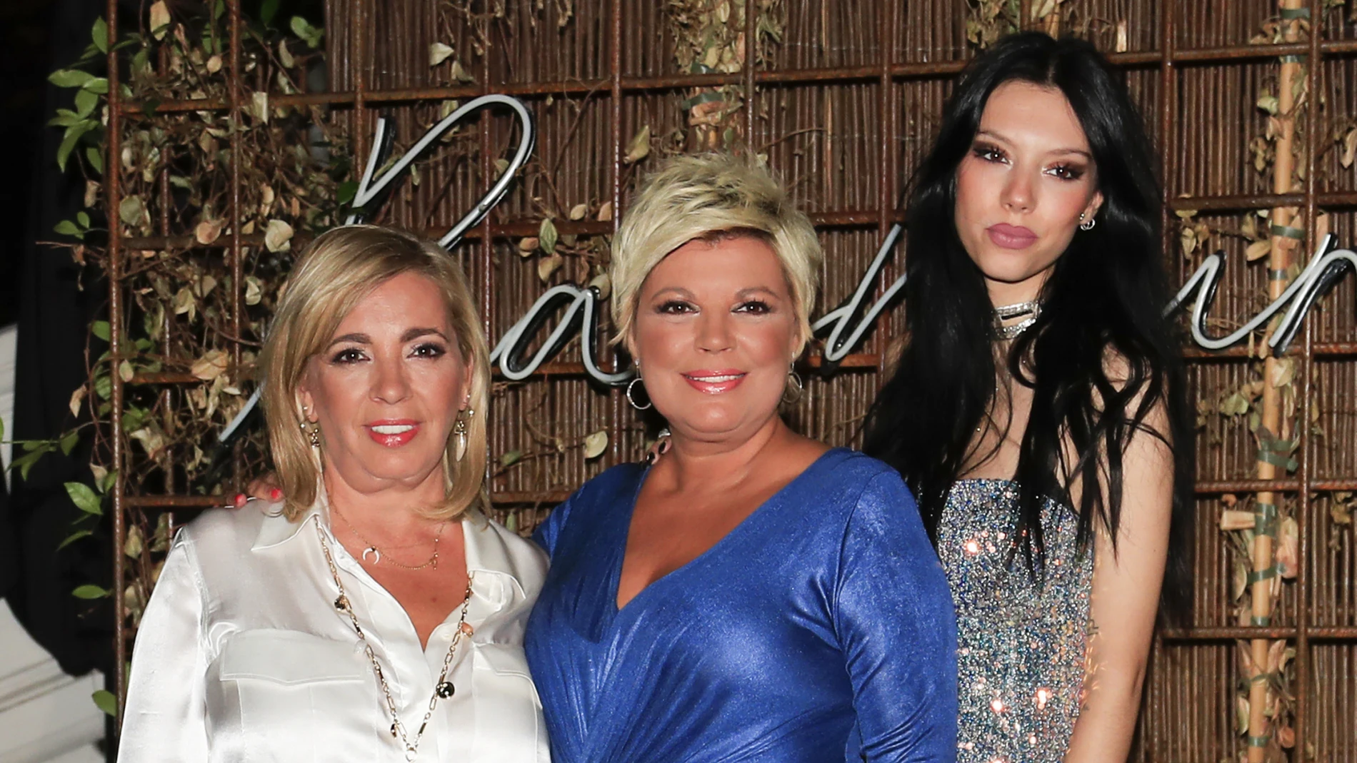 Carmen Borrego, Terelu Campos y Alejandra Rubio