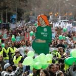 Manifestación provida y contra el aborto en Madrid
