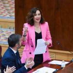 MADRID.-Ayuso pide un "debate serio" sobre la migración, no "con brocha gorda", y reprocha a Vox sus "mentiras mezclándolo todo"