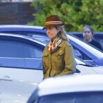 La Infanta Elena con look primaveral.