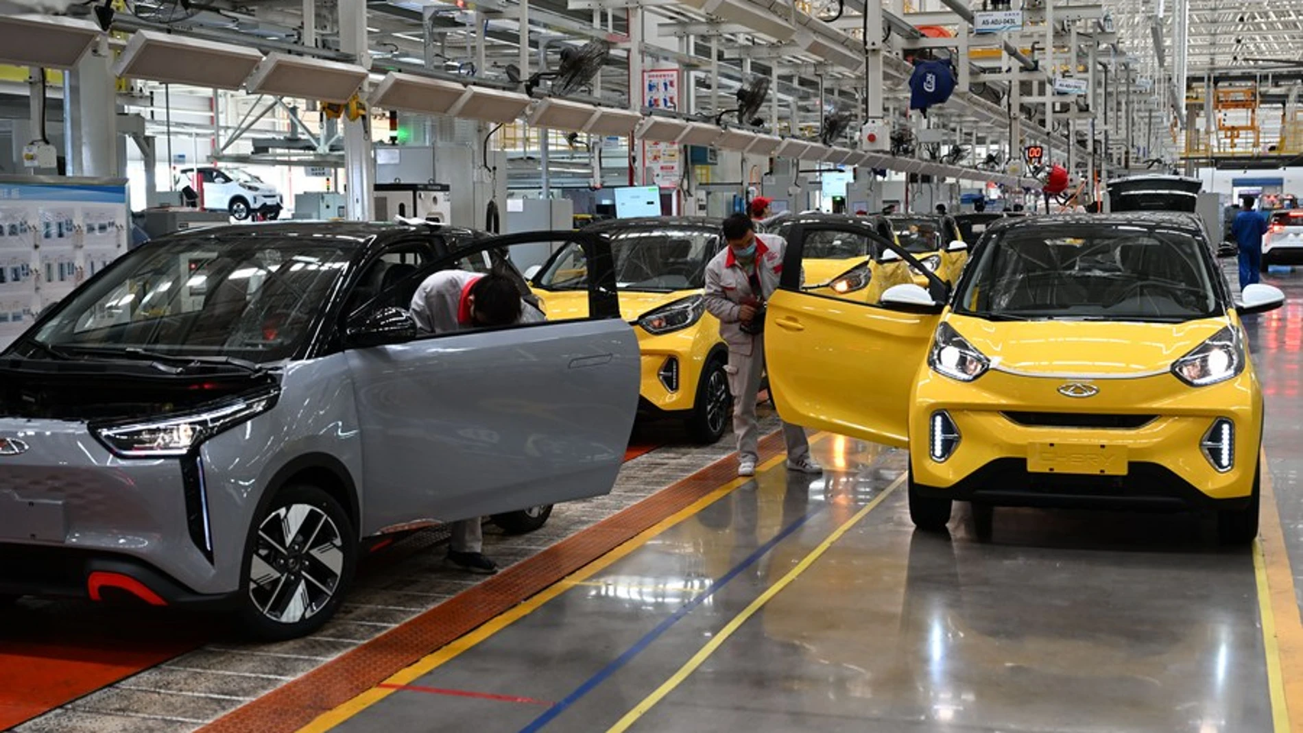 Planta de ensamblaje de Chery en China