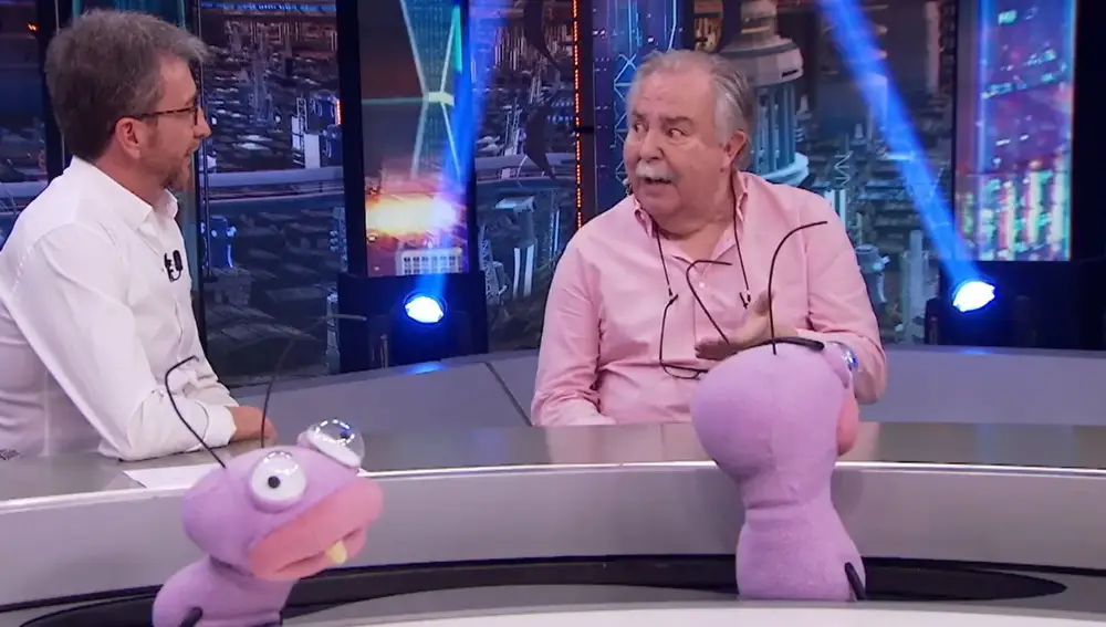 Juan Herrera en una de sus pocas apriciones en el programa