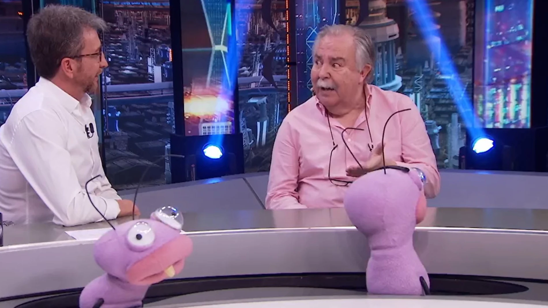 Juan Herrera en una de sus pocas apriciones en el programa