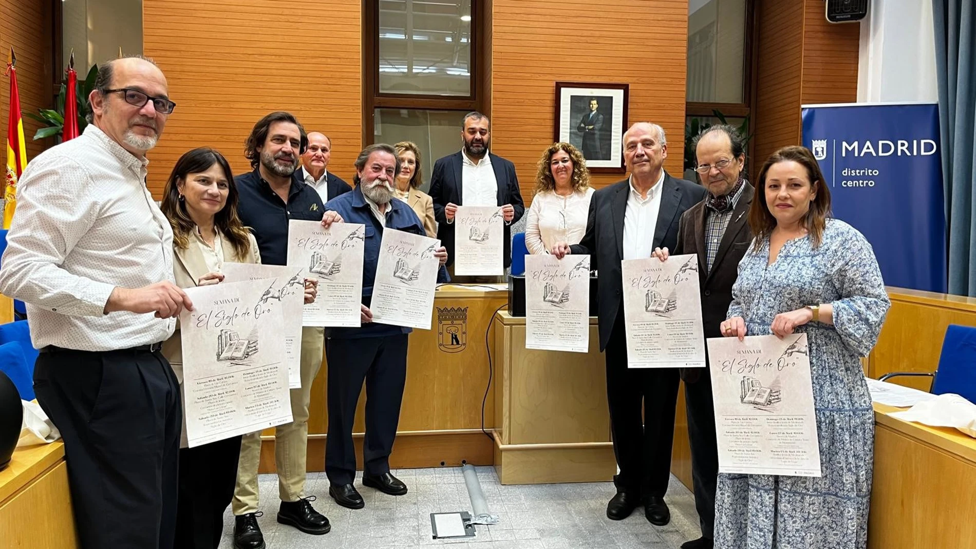 Presentación Semana del Siglo de Oro esta mañana EUROPA PRESS 12/04/2024
