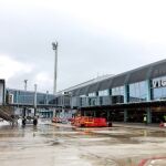 Aeropuerto de Peinador, en Vigo. 