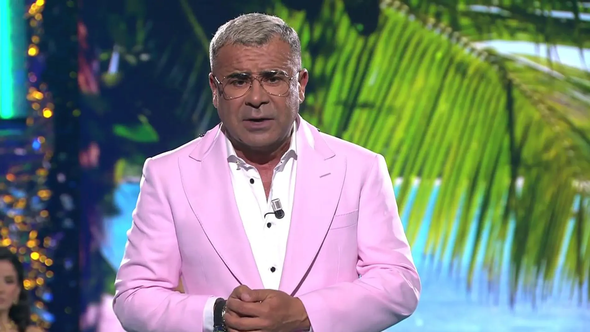 Jorge Javier Vázquez en el plató de 'Supervivientes'
