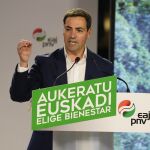VÍDEO:Pradales (PNV) llama a los vascos a reflexionar ya que "puede estar en riesgo nuestro bienestar y calidad de vida"