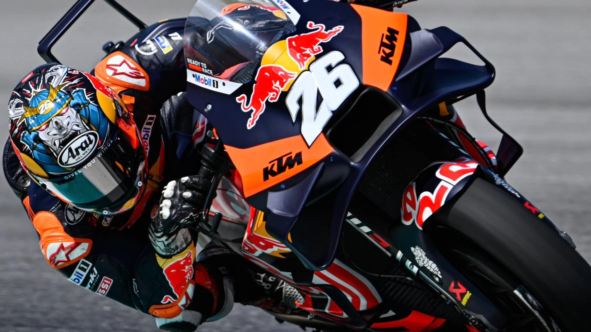 Dani Pedrosa, con la KTM