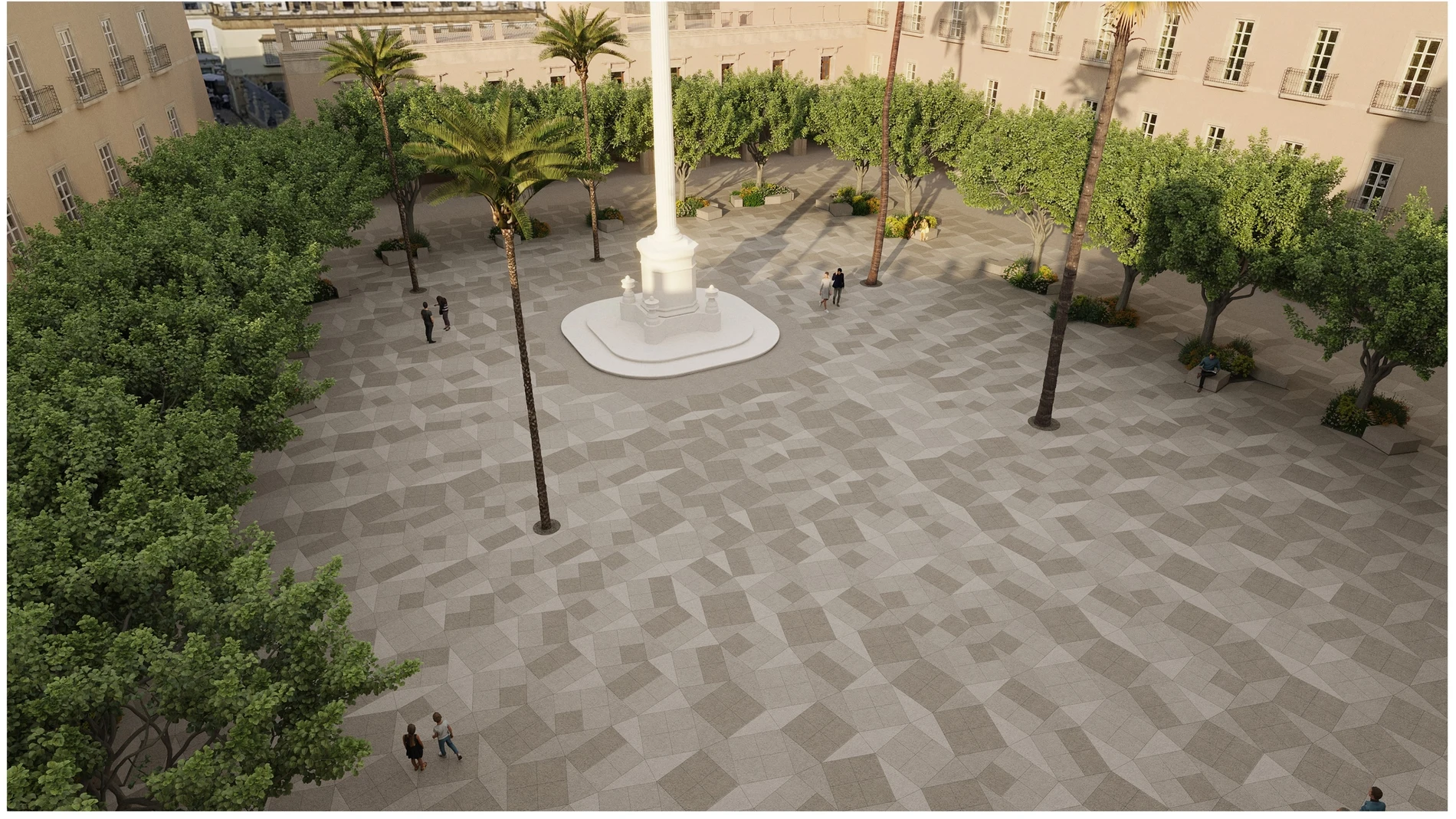 Diseño de la remodelación de la Plaza Vieja de Almería