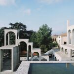 Una imagen de la casa-escultura de Xavier Corberó 