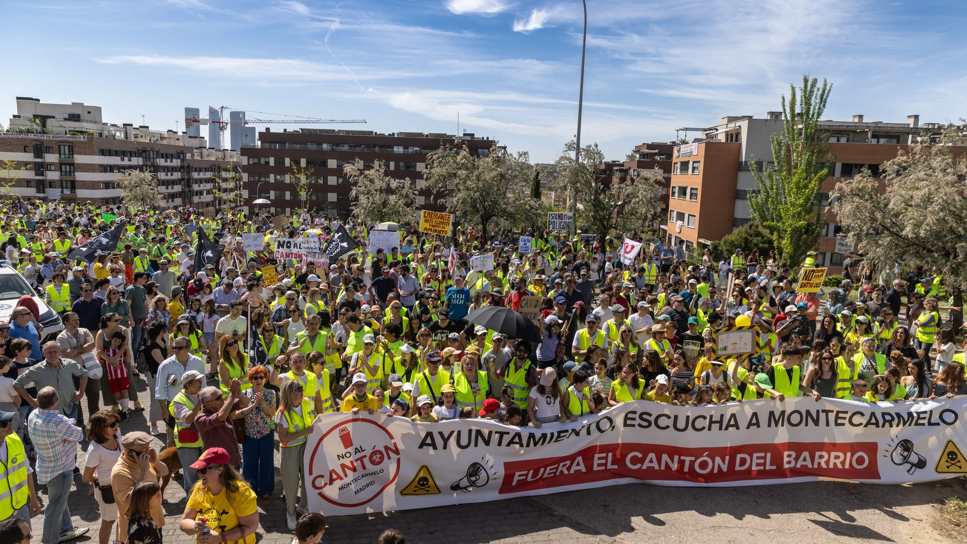 Manifestación contra el cantón de Montecarmelo @Gonzalo Pérez Mata