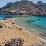 Imagen de la preciosa Isla del Fraile, en la costa murciana
