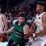 Tavares trata de frenar a Ante Tomic