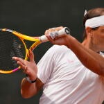 Rafael Nadal se entrena en las instalaciones del RCT Barcelona-1899