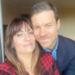 Xabi Alonso y Nagore Aranburu