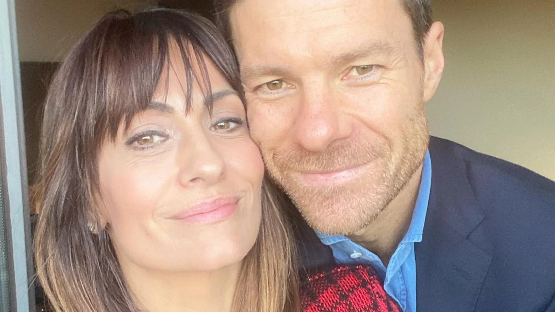 Xabi Alonso y Nagore Aranburu