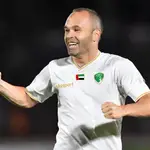 Andrés Iniesta con Emirates FC