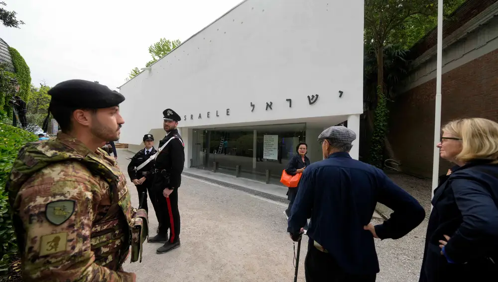 Italy Israel Venice Biennale