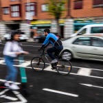 1-4-19. Madrid. Carril bici Paseo Yeserías. Foto: Gonzalo Pérez Mata