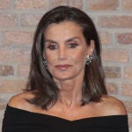El primero look de la Reina Letizia en Holanda.