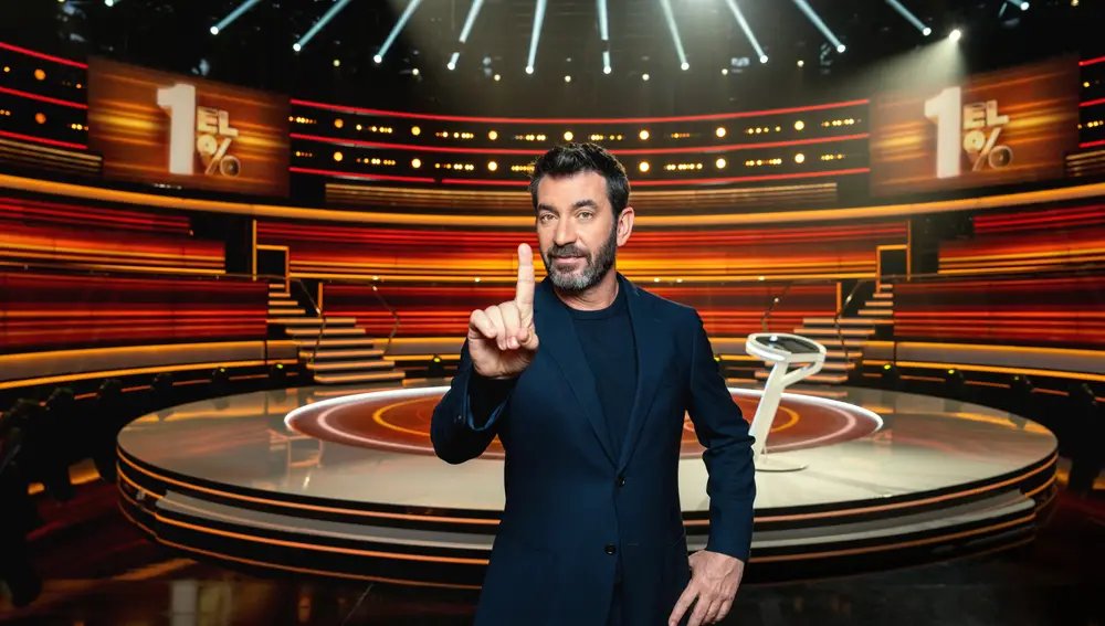 Arturo Valls presentador de 'El 1%'