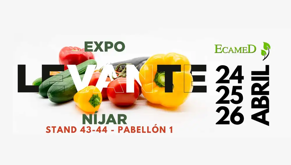 El visitante que acuda a Expolevante 2024 podrá localizar a ECAMED en el stand 43-44 del Pabellón 1 del recinto ferial