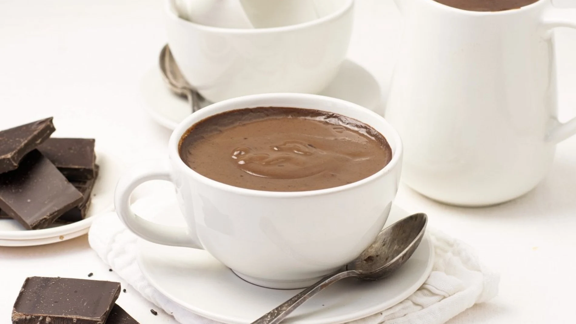 Una taza de chocolate