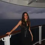 Maria Pombo con vestido de Zara.