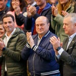 Imanol Pradales, Andoni Ortuzar e Iñigo Urkullu